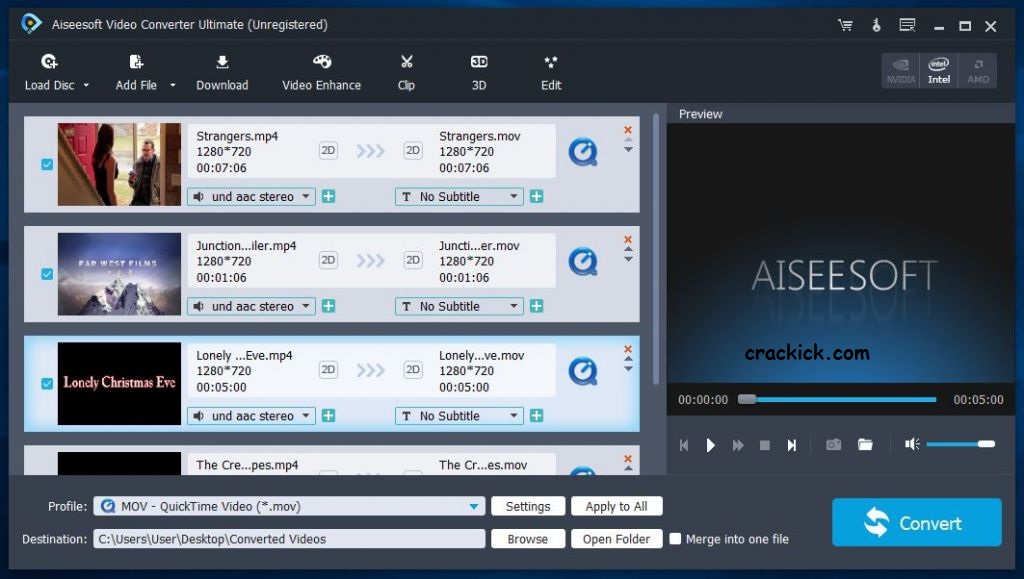 Aicoosoft Video Converter 10.5.38 Crack + Keygen Free Download [Win/Mac]