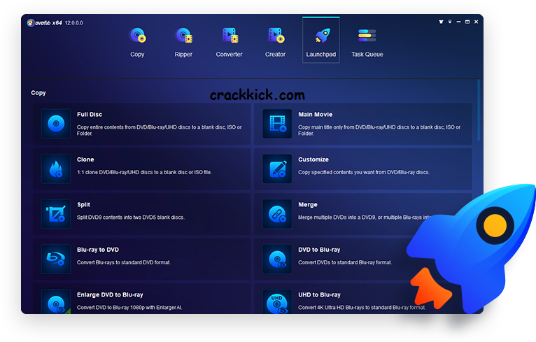 DVDFab 12.0.8.8 Crack Keygen With Serial Key Free Download [Win/Mac]