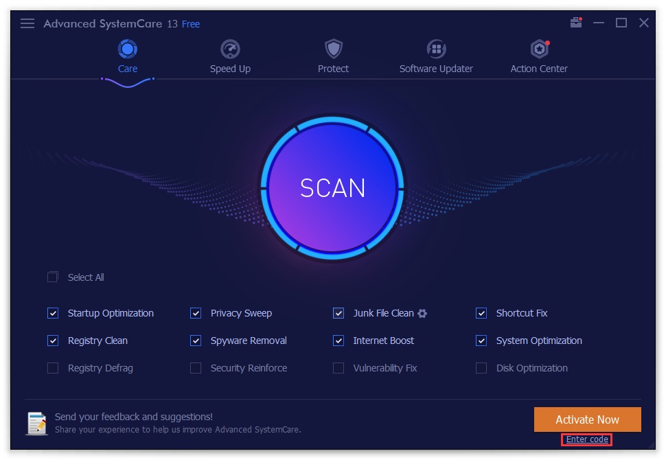 Advanced SystemCare Pro 16.0.1.82 Crack With Serial Key Free Download [Win/Mac]