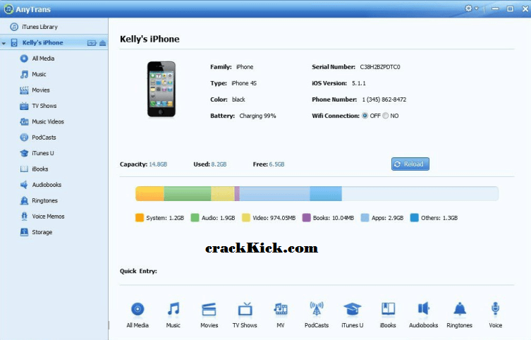 AnyTrans 8.9.3 Crack With License Key Free Download [Win/Mac]