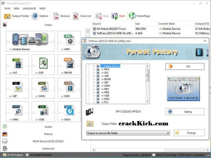 Format Factory 5.13.1 Crack Keygen With License Key Free Download [Win/Mac]