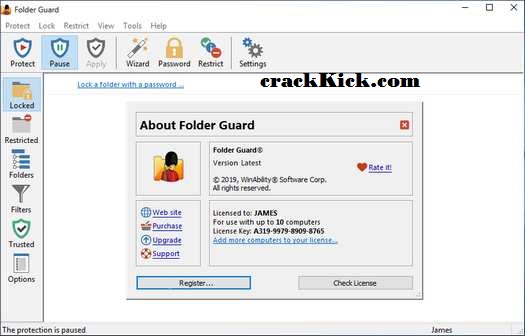 Folder Guard 22.10 Crack With Serial Key Free Download [Win/Mac]