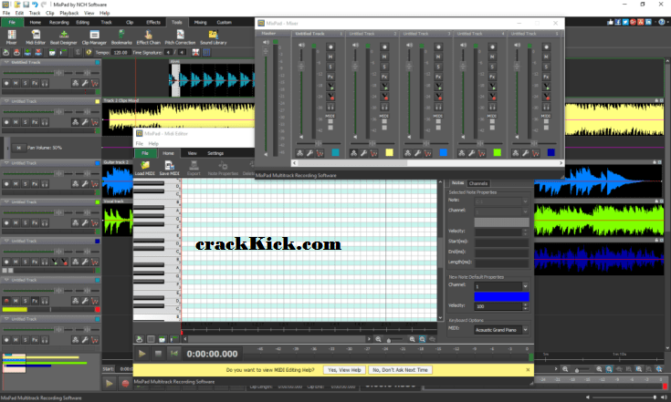 MixPad 9.87 Crack Torrent With Registration Code Free Download [Win/Mac]