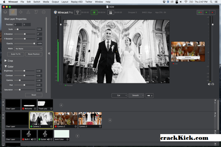 Wirecast Pro 15.2.3 Crack With License Key Free Download [Win/Mac]